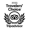 Tripadvisor badge of 2023 Excellence