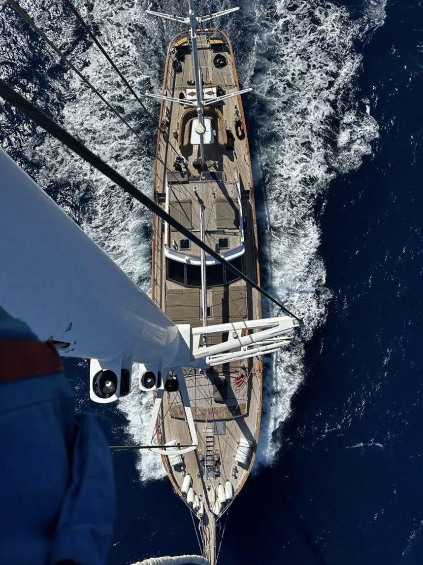 112-foot Motor-Sailer Yacht