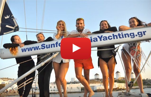 Sunfos Sailing Moments in Mykonos 2014