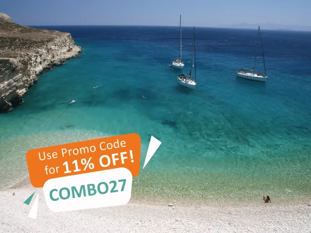 Combo Cruise to Rhenia & Guided Tour of Delos